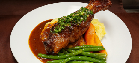 Braised Lamb Shank - Buchanans Steak & Seafood - Niagara Falls Restaurants